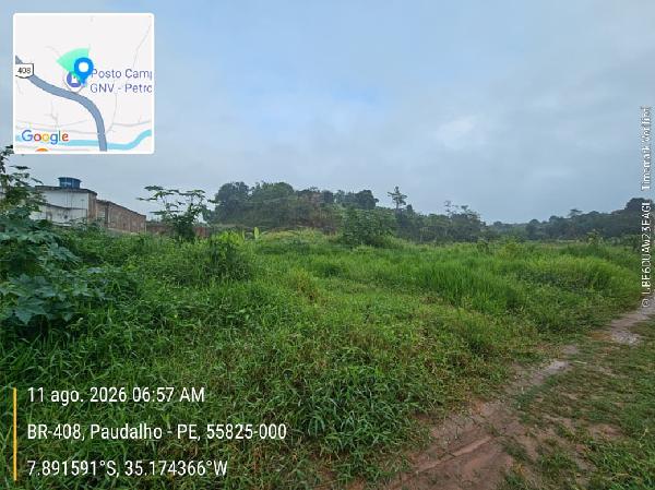 Terreno, Muribara em Paudalho, PE