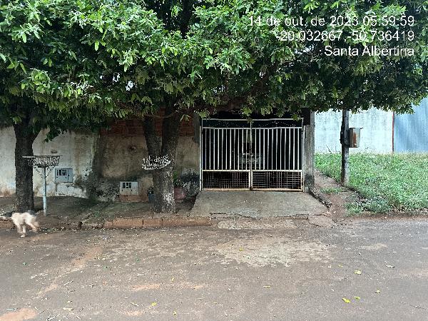 Casa, Bairro Jardim Aprazi em Santa Albertina, SP
