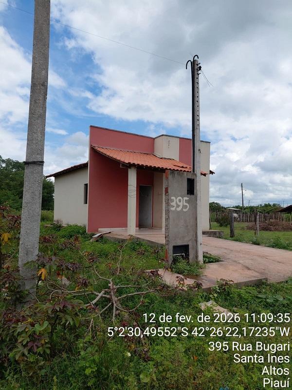 Casa, Santa Inês em Altos, PI
