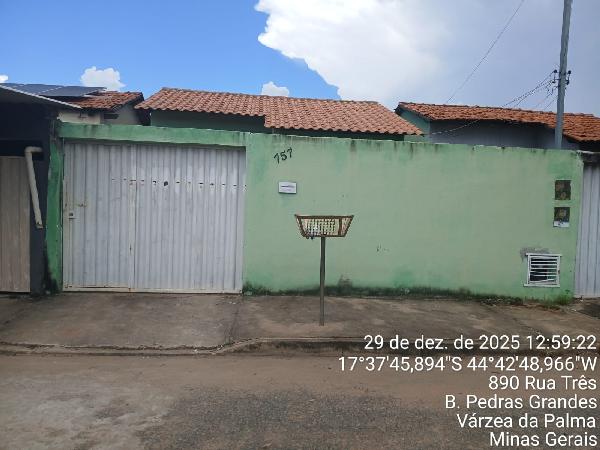 Casa, Bairro Pedras Grande, Várzea da Palma, MG